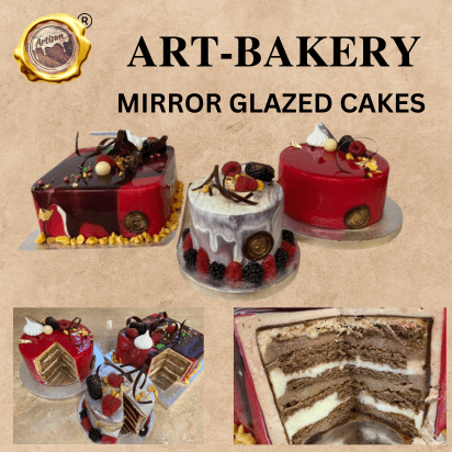ART-BAKERY MIRROR GLAZED CAKES
