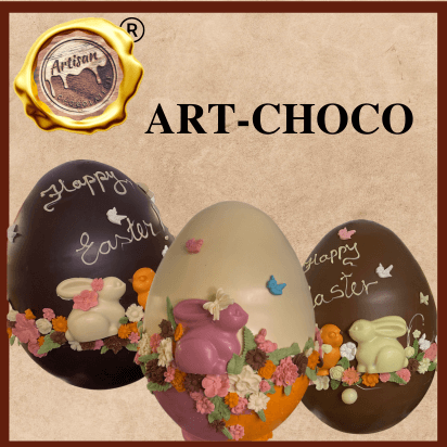 ART-CHOCO GIANT EASTER EGGS